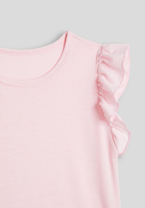 Pop Candy - 3 pack frilled sleeve tees - multi