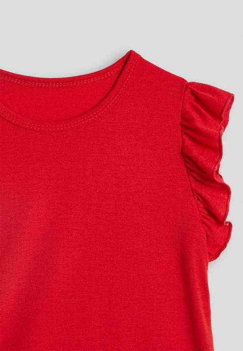 Pop Candy - 3 pack frilled sleeve tees - multi