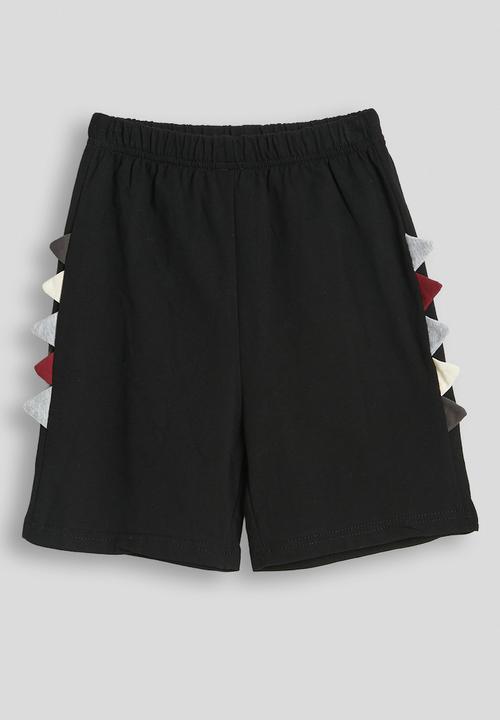 Pop Candy - Dino graphic tee and dino shorts - white/black
