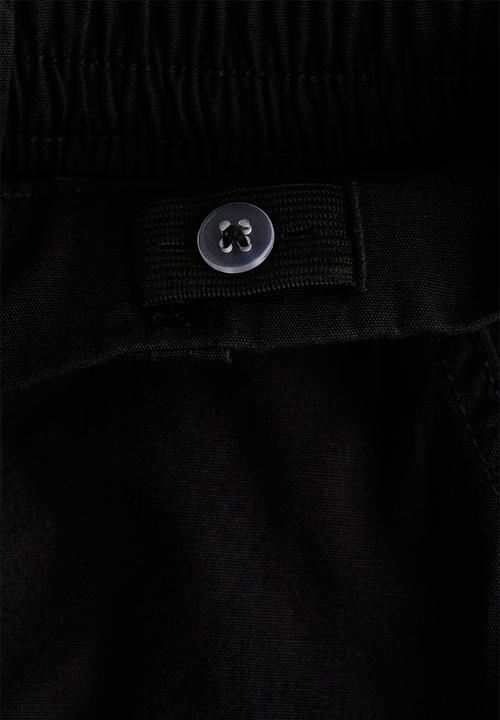 H&M - Cargo trousers - black
