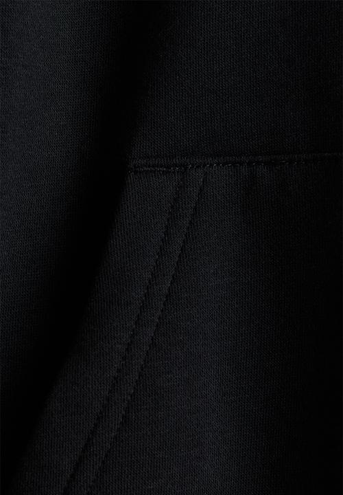 H&M - Brushed-inside hoodie - black