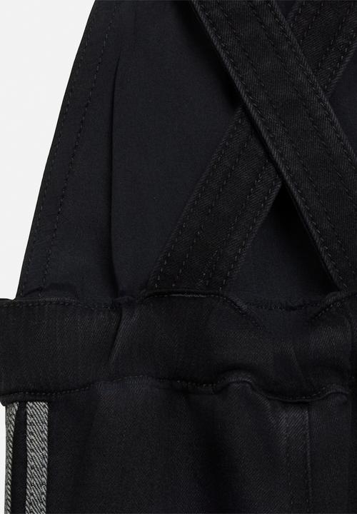adidas Originals - Den Dungarees - True Black Denim