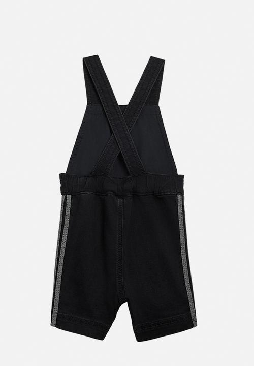 adidas Originals - Den Dungarees - True Black Denim