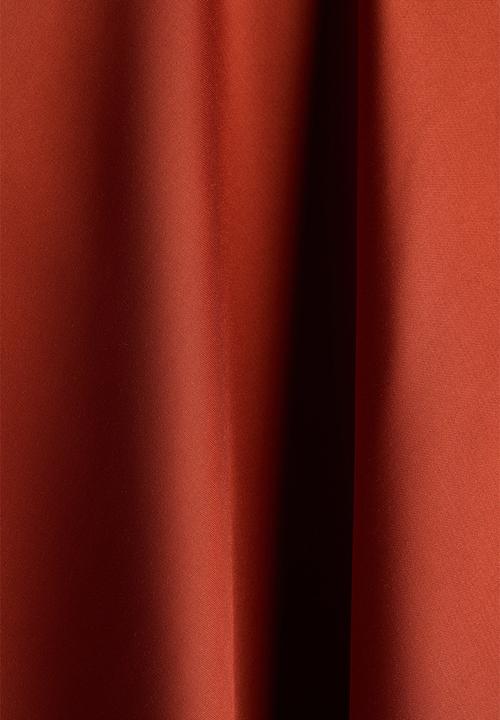 H&M - Midi skirt - burnt orange