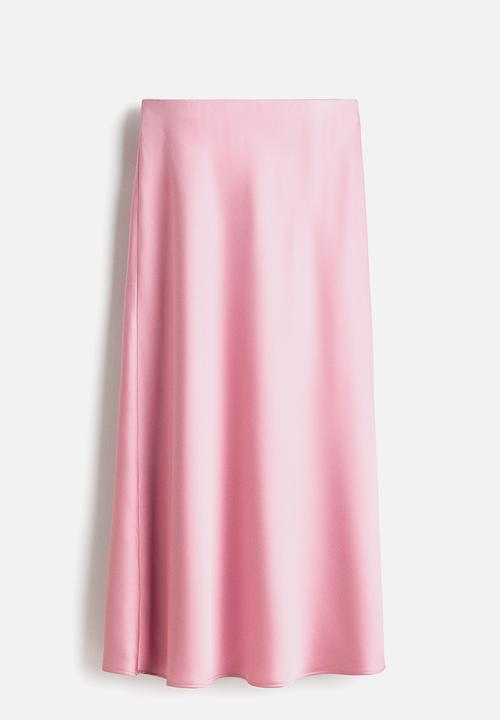 H&M - Midi skirt - pink
