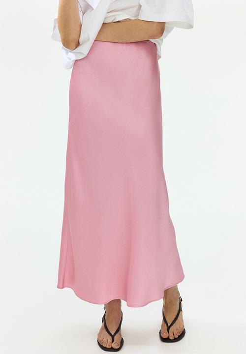 H&M - Midi skirt - pink
