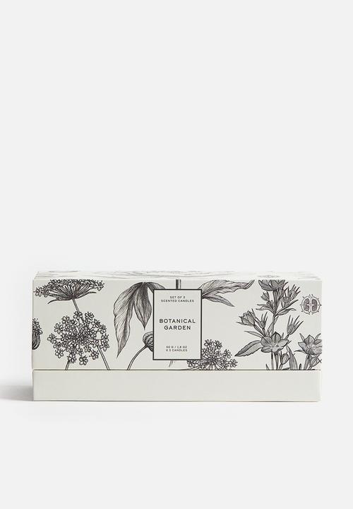 H&M - Gift-boxed 3-pack scented candles - botanical garden