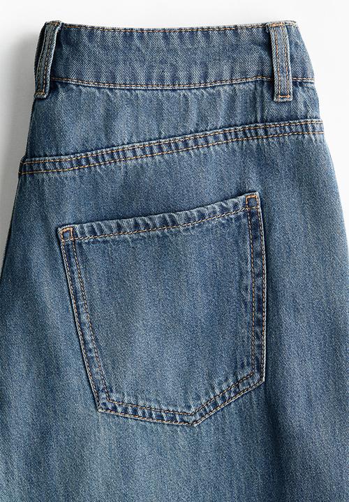 H&M - Wide regular waist jeans - denim blue