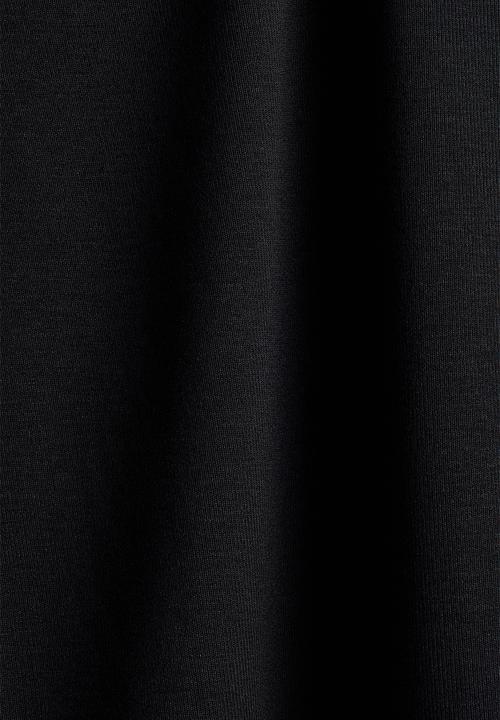 H&M - Cape-detail jersey top - black
