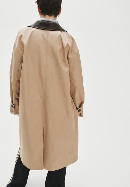 H&M - Twill car coat - beige