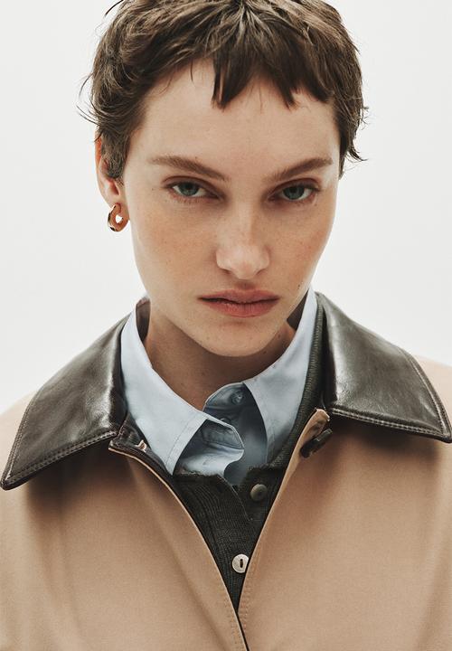 H&M - Twill car coat - beige