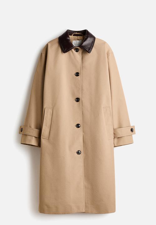 H&M - Twill car coat - beige