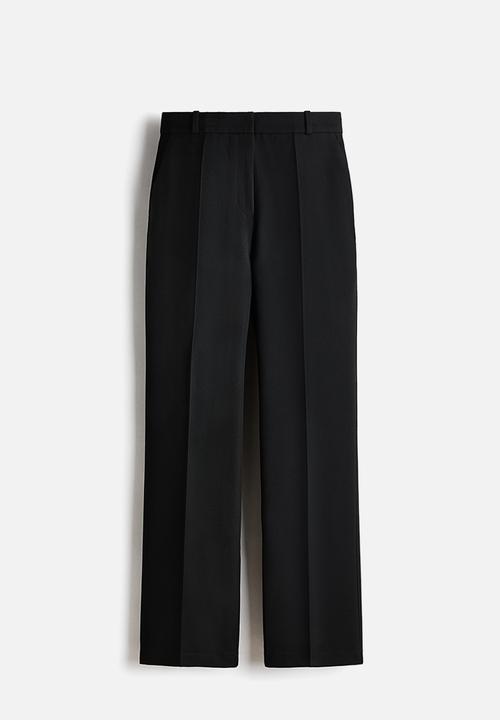 H&M - Tailored twill trousers - black