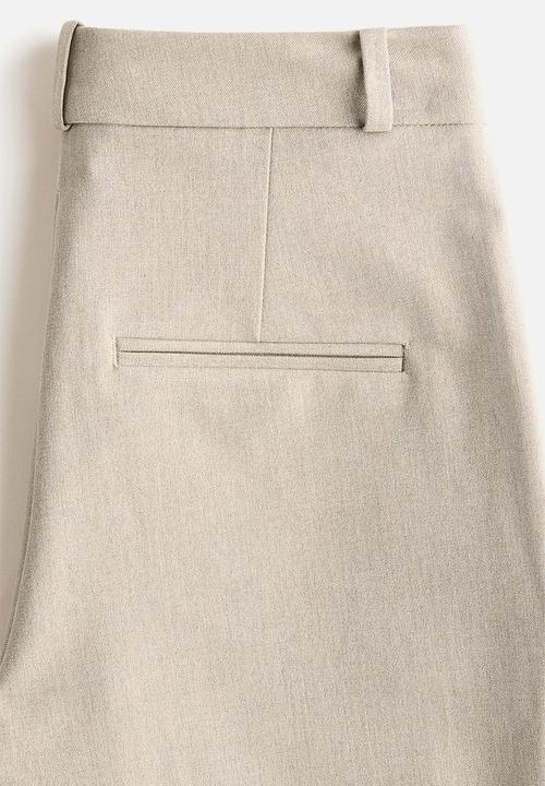 H&M - Tailored twill trousers - beige