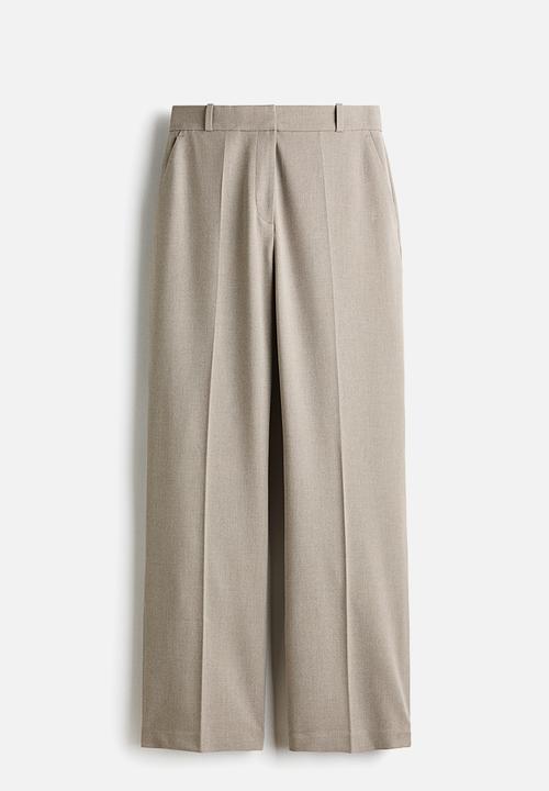 H&M - Tailored twill trousers - beige