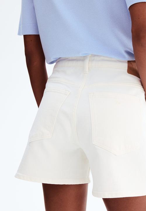 H&M - Denim shorts - white