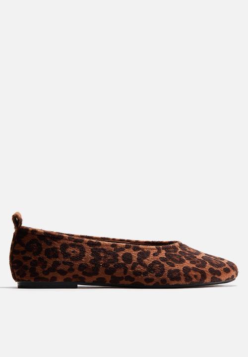 H&M - Ballet flats - brown/leopard print