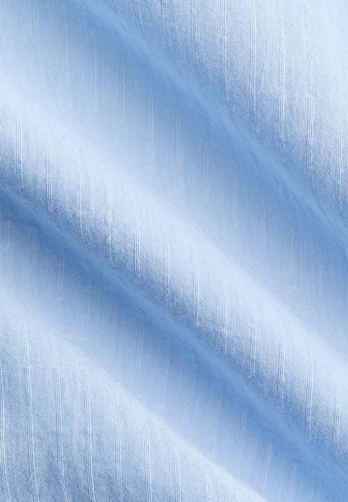 H&M - Frill-collared blouse - light blue