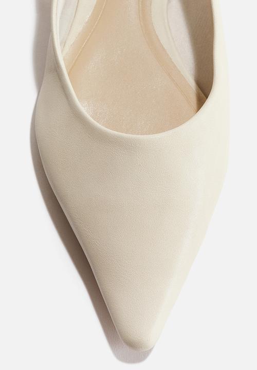 H&M - Pointed slingbacks - cream