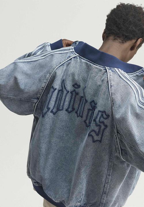 adidas Originals -  SST Gothic Denim Track Top, - Light Denim