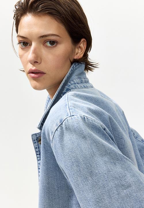 H&M - Denim jacket - light denim blue