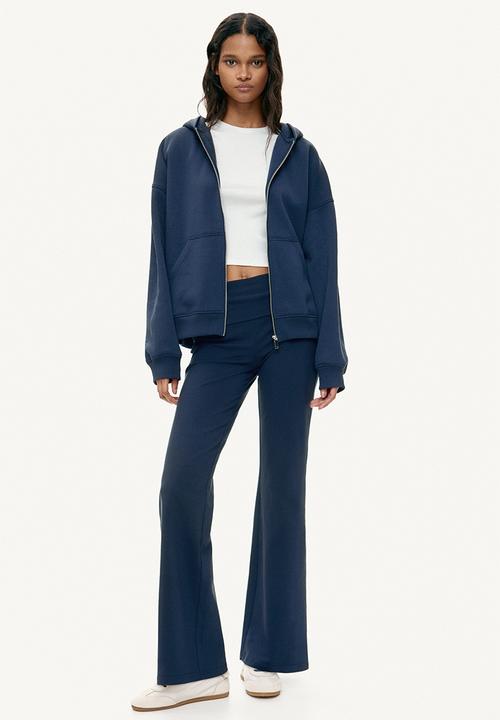 H&M - Zip-through hoodie - navy blue