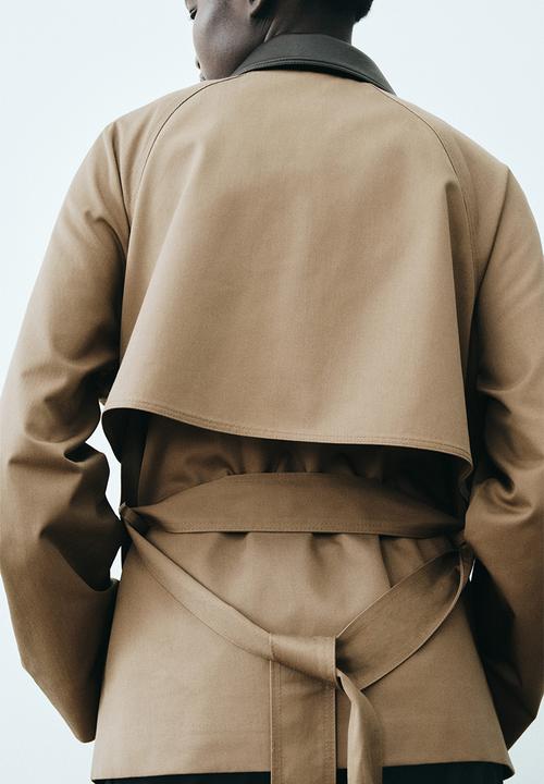 H&M - Trench coat - dark beige