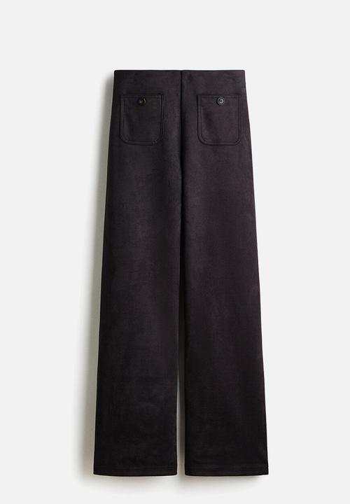 H&M - Jersey trousers - dark brown