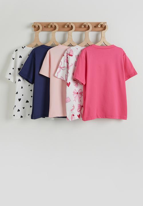 Pop Candy - 5 pack tees - multi