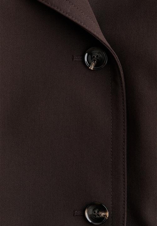 H&M - Trench coat - dark brown