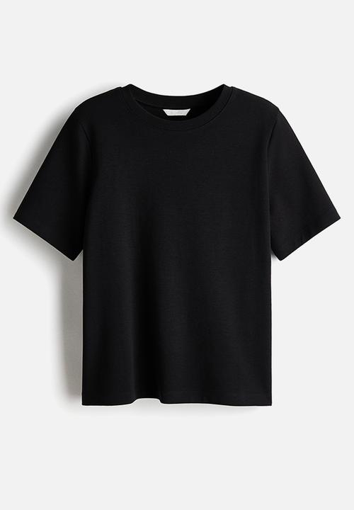 H&M - Interlock t-shirt - black