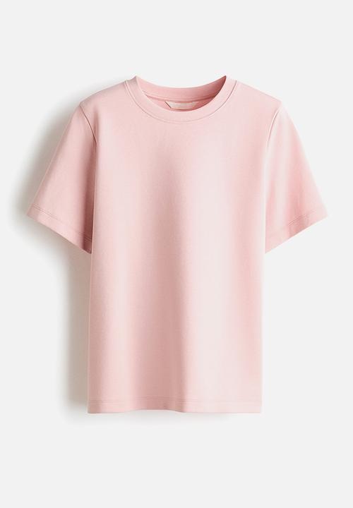 H&M - Interlock t-shirt - light pink