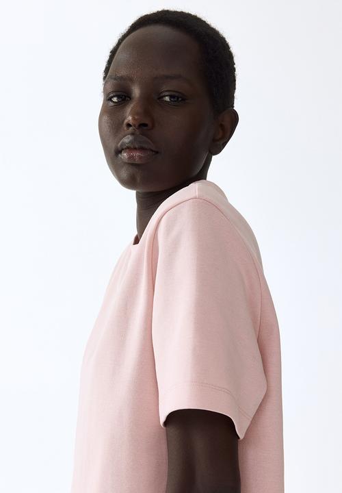 H&M - Interlock t-shirt - light pink