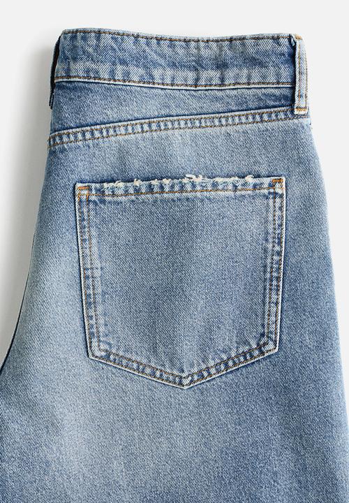 H&M - Baggy regular waist jeans - denim blue