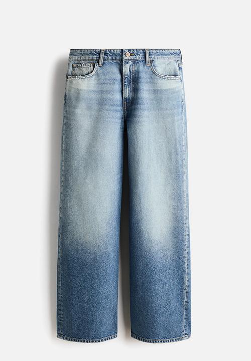 H&M - Baggy regular waist jeans - denim blue