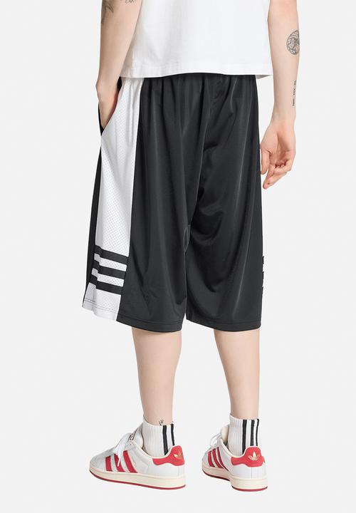 adidas Originals - Adicolor Court Shorts - Balck/White
