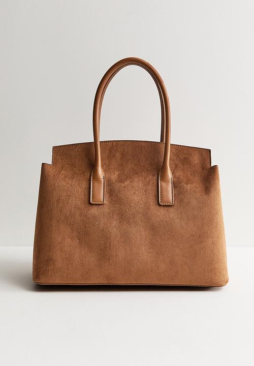 New Look - Bridget Sdt Belted Tote - Brown