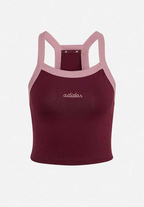 adidas Performance - W Cp Tank - Maroon/Magic Mauve