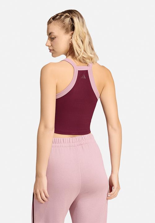 adidas Performance - W Cp Tank - Maroon/Magic Mauve