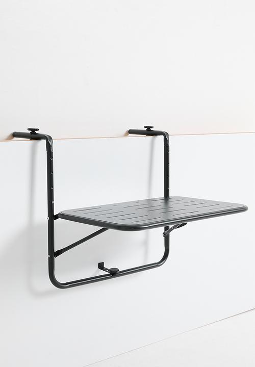 H&S - Balcony Table - Black