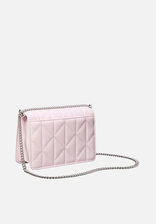 Calvin Klein - Quilted mini chain bag -cradle pink