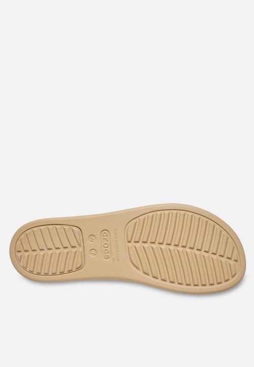 Crocs - Brooklyn Low Wedge - Cashew/Cashew