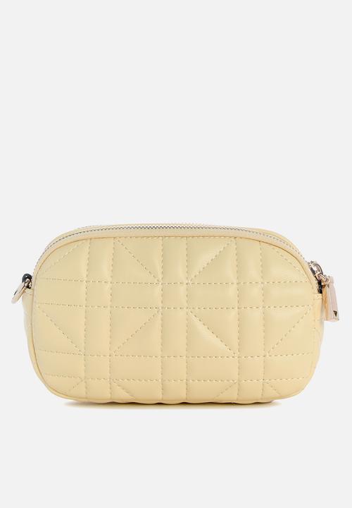 GUESS - Edita Mini Camera Bag - Pale Yellow
