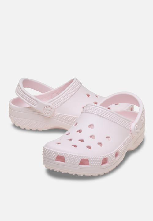 Crocs - Classic Hearts Cut Out Clog - Bubble Ice