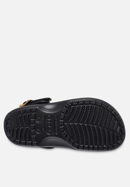 Crocs - Classic Metallic Buckle Clog - Black