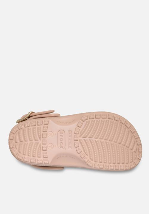Crocs - Classic Metallic Buckle Clog - Blush