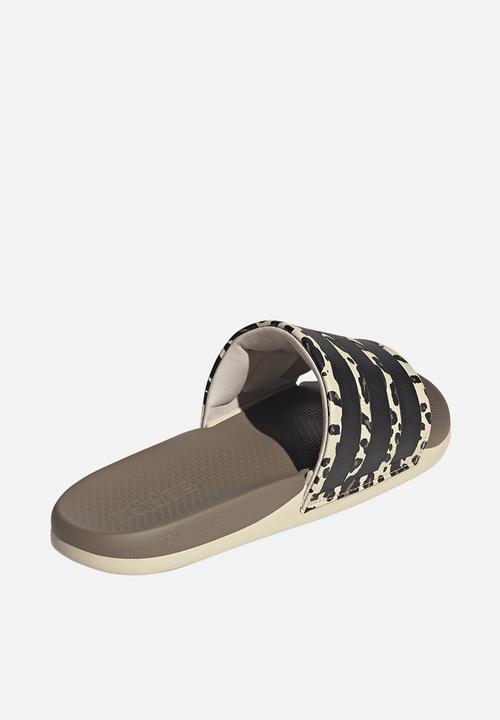 adidas Originals - Adilette Comfort 2.0 - Crystal Linen/Core Black/Crystal Linen