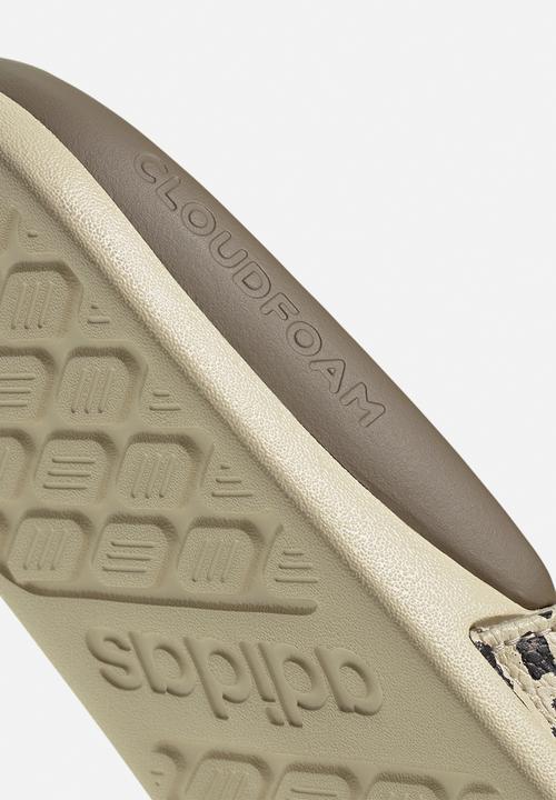 adidas Originals - Adilette Comfort 2.0 - Crystal Linen/Core Black/Crystal Linen