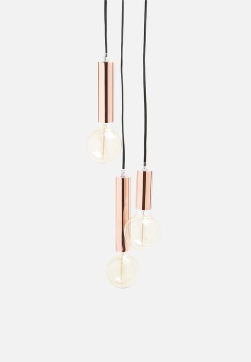 Sixth Floor - Cylinder pendant set