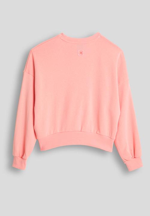 Converse - Cnvg Relaxed Boxy Graphic Crew - Ok Bloomer